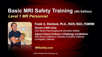 Basic MRI Safety Training