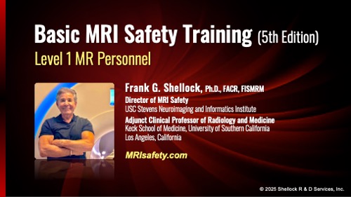 Basic MRI Safety Training