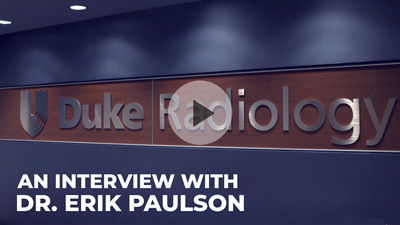 Video Interview Erik Paulson, MD